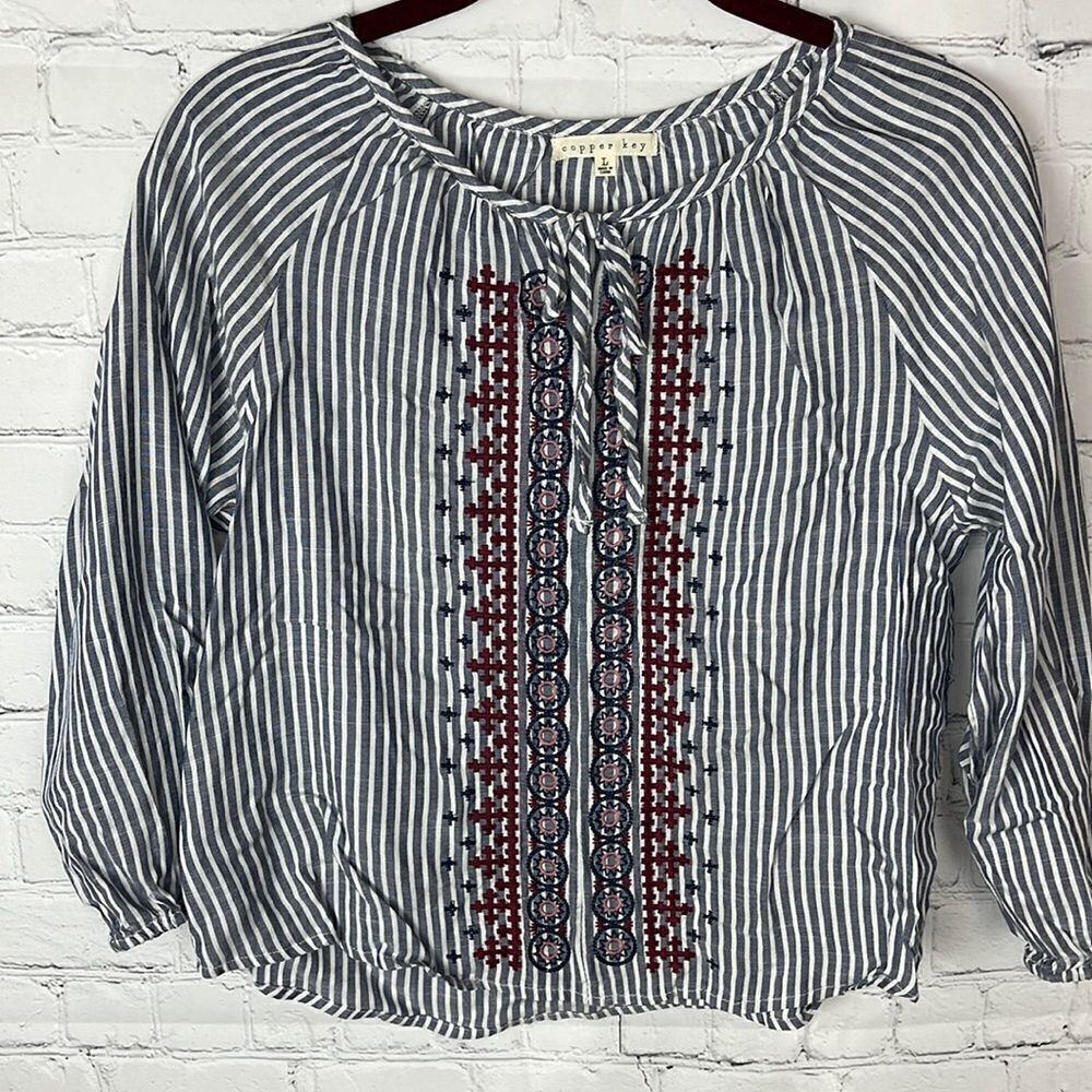 Copper Key Girl’s Blouse